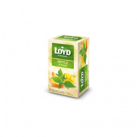 Tee LOYD nõgese- ja mangomaitseline 20 x 2g