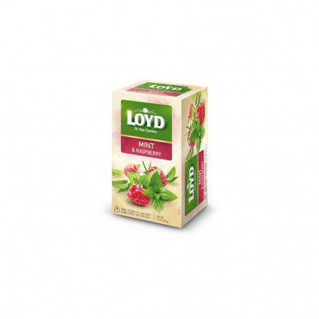 Tee LOYD mündi- ja vaarikamaitseline 20 x 2g