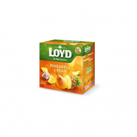 Tee LOYD ananassi- ja pirnimaitseline 20x 2g