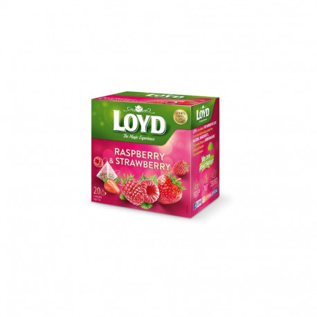 Tee LOYD vaarika- ja maasikamaitseline 20 x 2g