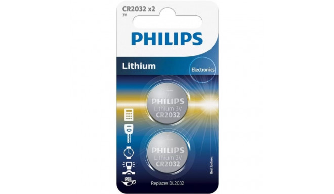 Philips CR2032P2/01B Mini Lithium / 2 pcs