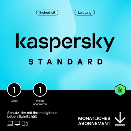 Kaspersky tellimus Standard 1 Device 1 Month ESD-Download