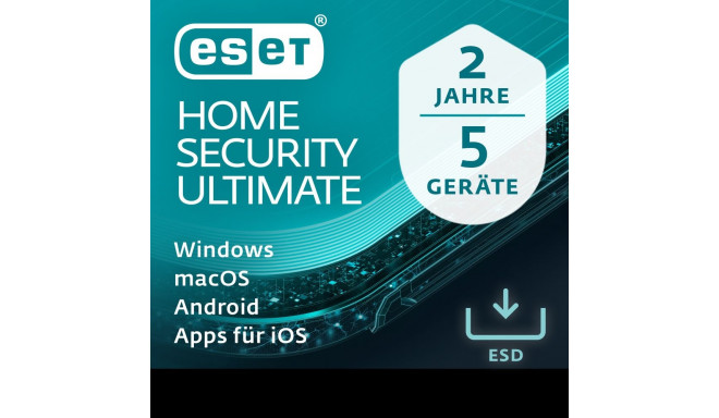 "ESET Home Security Ultimate - 5 User, 2 Years - ESD-DownloadESD"