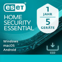 "ESET Home Security Essential - 5 User, 1 Year - ESD-DownloadESD"