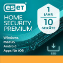 "ESET Home Security Premium - 10 User, 1 Year - ESD-DownloadESD"