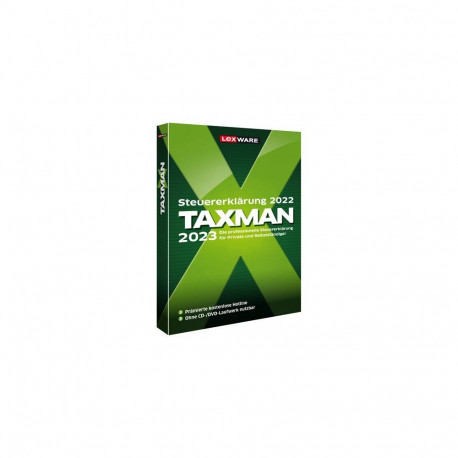 "Lexware Taxman 2023 - 1 Device, bis zu 5 Steuererklärungen - ESD-DownloadESD"