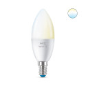 WiZ Żarówka LED RGBW Candle | 4,9W | 2700-6500K | C37 | E14 | 1 szt.