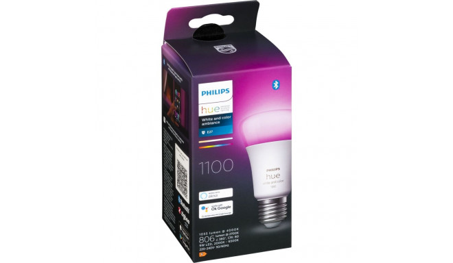 Philips Hue E27 RGBW 9W lambipirn