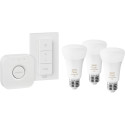 Philips Hue mostek + 3x E27 9W RGBW + switch