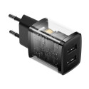 Baseus  Compact  Charger 2U 10.5W EU Black