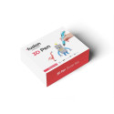 Fusion 3D printing pen | figures magazine | 5m  x 22 colors of PLA material | gift box