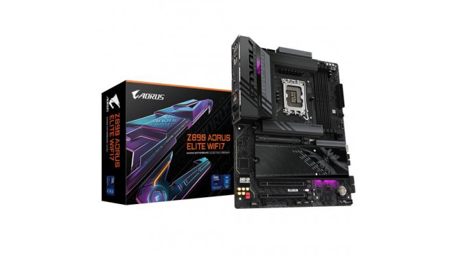 GIGABYTE Z890 AORUS ELITE WIFI7 Motherboard - Supports Intel Core Ultra (Series 2) CPUs, 16+1+2 phas