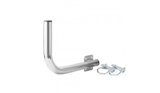 Extralink Left balcony handle B300 with u-bolts M8, steel, galvanized