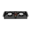 Extralink Cooling unit 2 fans, with cable for thermostat