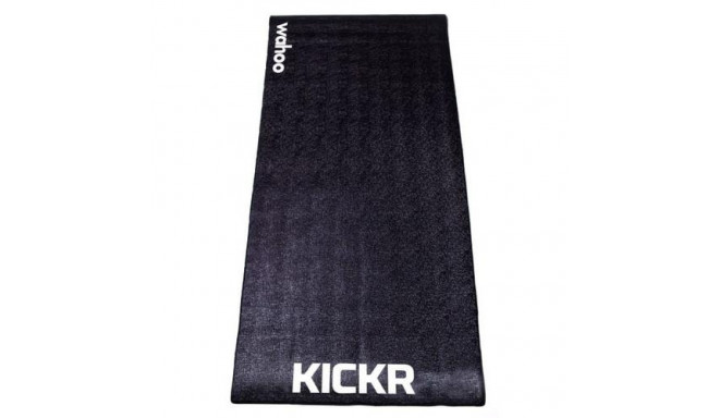 WahooFitness WFKICKRMAT antistatic floor mat Black Rubber