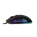 ART wire computer mouse USB A dpi with light AM-99 black