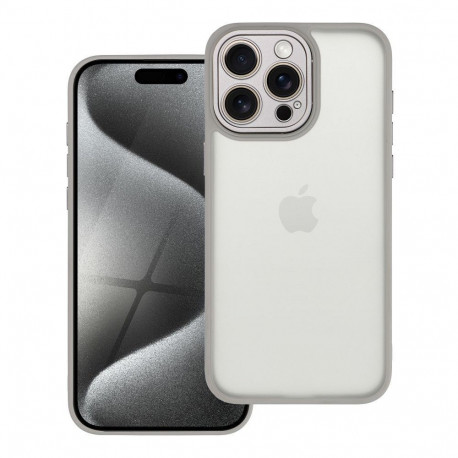 Case for iPhone 15 PRO MAX Variete steel