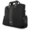 BMW BMCB15COMPVSKR Bag 16" Black Nylon Red Stripe