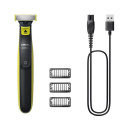 Philips pardel | OneBlade | Maksimaalne tööaeg 45 min | Märg ja kuiv | NiMH | Must/Laimiroheline