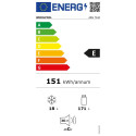 Whirlpool külmik | ARG 7342 | Energiatõhususe klass E | Integreeritav | Külmik | Kõrgus 122 cm | Kül