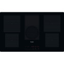 Whirlpool Black | Electronic | A | 4 | WVH 92 K/1 | Induction hob with built-in hood