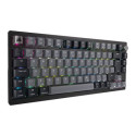 Corsair klaviatuur | K65 PLUS | Mehaaniline mänguriklaviatuur | Juhtmevaba | Põhjamaade | Must | USB