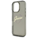 Guess GUHCP16LHCHGSPK iPhone 16 Pro 6.3" must/must kõvakaaneline IML Heart