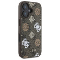 Guess GUHMP16SP4RPSW iPhone 16 6.1" pruun/pruun kõvakorpus 4G Trükitud Triibud MagSafe