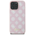 Guess GUHMP16XPGPYSP iPhone 16 Pro Max 6.9" roosa/roosa kõvakorpus Peony Script MagSafe