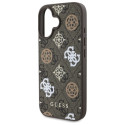 Guess GUHMP16SP4RPSW iPhone 16 6.1" pruun/pruun kõvakorpus 4G Trükitud Triibud MagSafe