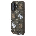 Guess GUHMP16SP4RPSW iPhone 16 6.1" pruun/pruun kõvakorpus 4G Trükitud Triibud MagSafe