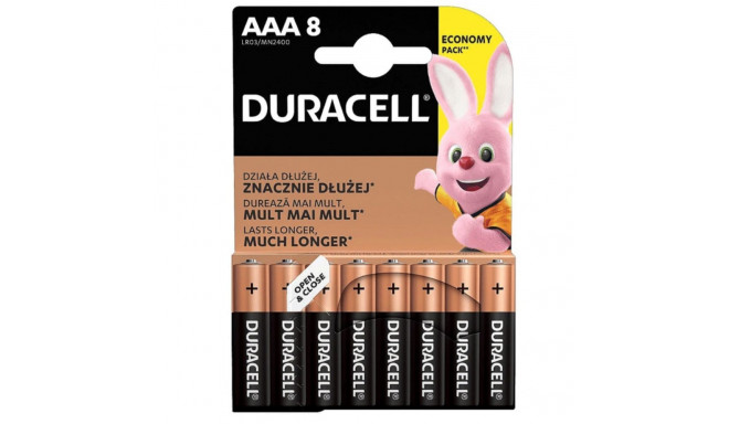 Duracell | Basic MN2400 BL8 | AAA | Alkaline
