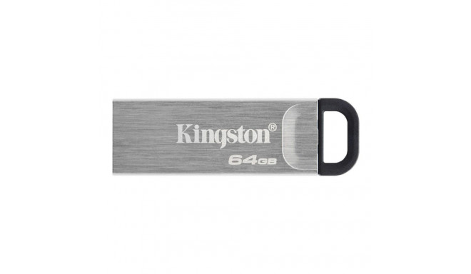 Kingston USB Flash Drive DataTraveler Kyson 64 GB  USB 3.2 Gen 1  Black/Grey