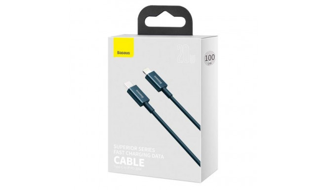 Baseus Type-C - Lightning Superior Series fast charging data cable PD 20W 1m Blue (CATLYS-A03)