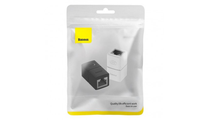 Baseus AirJoy Series Network Connector RJ-45 Ethernet Cable Connector 1pcs, Black (B00131100111-01)