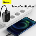 Baseus Travel Charger Speed Mini 1C Quick Charger 20W EU Black (CCFS-SN01)