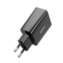 Baseus Travel Charger Speed Mini 1C Quick Charger 20W EU Black (CCFS-SN01)