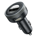 Baseus Car Charger Bluetooth FM Transmitter Enjoy Car with LED display Wireless U+U+3,5mm audio+TF M