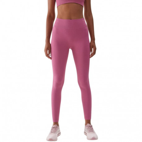 Legginsy damskie 4F F278 ciemny róż 4FWAW24TFTIF278 53S XS/S