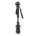 3 Legged Thing Legends Alana 2.0 Darkness/Matte Black Monopod Kit w/DOCZ2 Foot Stabilizer & AH Trini