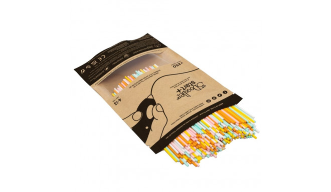 3Doodler Start Eco Plastic - Fire and Ice segakott 250 komposteeruv plast oranž, türkiissinine, valg