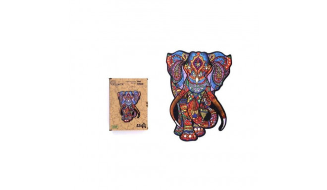 Wooden puzzle eco 132 S o Indian A3