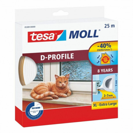TESA Tihend Valge D - 25m 9mm