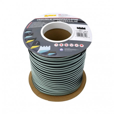 DGP 8x3 GASKET BLACK 150mb