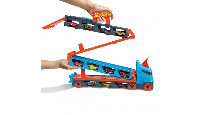 Hot Wheels autotransporter City Speedway 3 mänguautoga