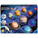 Ravensburgeri planeetide päikesesüsteemi 3D pusle