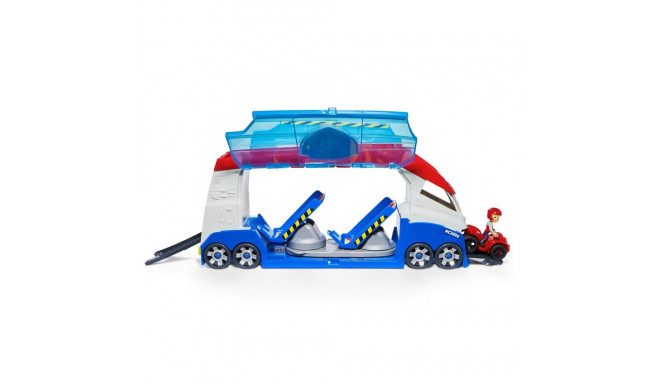 PAW Patrol, muunduv PAW Patroller sõidukiheitjatega, tulede ja helidega, Ryderi figuur ja ATV mängua