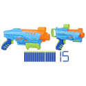 Nerf Elite Jr. Elite Junior Ultimate Alustajakomplekt, 2 Blasterit, 15 Elite Noolt