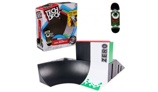 Tech Deck , Bowl Builder 2.0 X-Connect Park Creator, Customizable and Buildable Ramp Set with Exclus