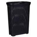 Plastikust pesukorv antratsiit 40L